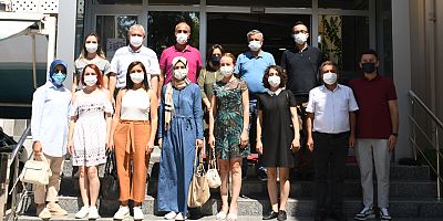 Ahmet Erkal Destek Eğitim Kurs Merkezi öğretmenleri Kemer Belediyesi'nde…