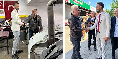 AK Parti Antalya Milletvekili Adayı İbrahim Bayuk seçim çalışmalarını sürdürüyor