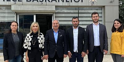 AK Parti Kepez İlçe Teşkilatından yoğun ziyaret trafiği  