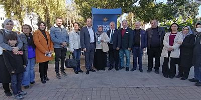 AK Parti tanıtım stantına büyük ilgi