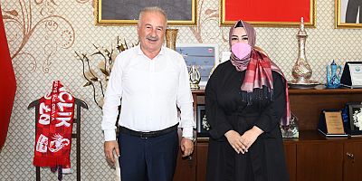 Ak Partili vekilden Aksu ziyareti