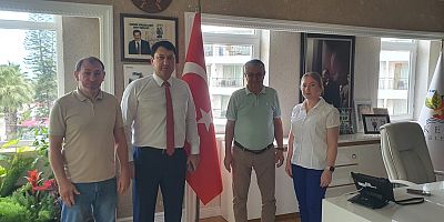 AKATÜB Başkanı Atahan’dan Başkan Topaloğlu’na ziyaret 