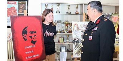 Akdeniz Anadolu Lisesi'nde kitap okuma etkinliği