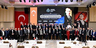 Akdeniz Belediyeler Birliği’nde gündem; “Deprem ve Yangın Güvenliği”