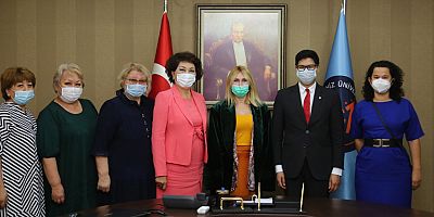 Akdeniz Üniversitesi İle Kazak Ulusal Sanat Üniversitesi Arasında İş Birliği