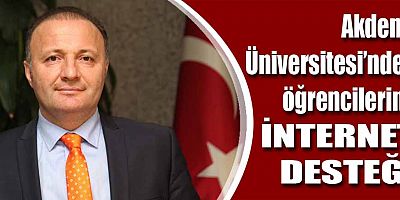 Akdeniz Üniversitesi’nden Öğrencilerine İnternet Desteği