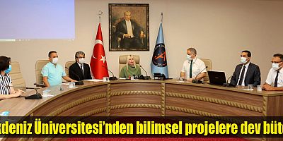 Akdeniz Üniversitesinden bilimsel projelere dev bütçe