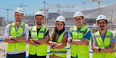 Akkuyu NGS'de 55 Türk mühendis daha işbaşı yaptı