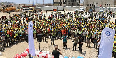 Akkuyu Nükleer A.Ş. Akkuyu NGS inşaat işçilerinin kurban bayramını kutladı