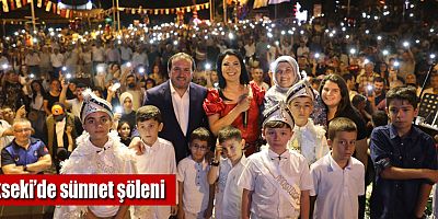 Akseki’de sünnet şöleni