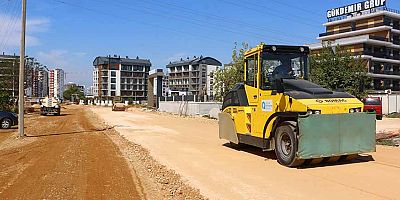 Aksu Altıntaş’ta 35 kilometre yeni yol açıldı