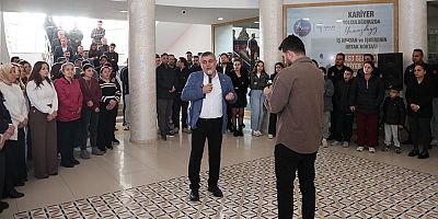 Aksu Belediye Başkanı İsa Yıldırım personeliyle bayramlaştı