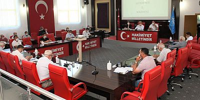 Aksu Belediye Meclisi toplandı