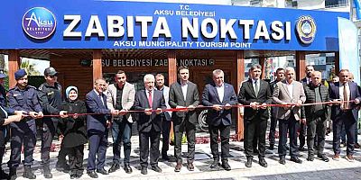 Aksu Belediyesi'nden Kemerağzı'na zabıta hizmet noktası