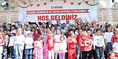 Aksu'da 23 Nisan büyük bir coşkuyla kutlandı