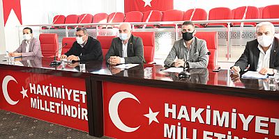 Aksu'da imar komisyonu toplandı