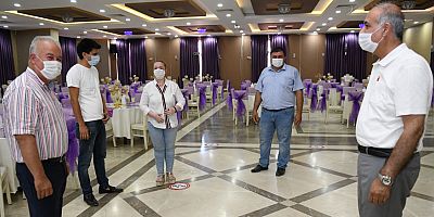 Aksu'da koronavirüs tedbirlerine uyulup uyulmadığı denetlendi