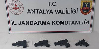 Aksu İlçesinde Kaçak Silah Operasyonu