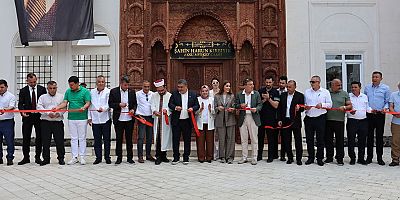 Aksu Merkez Cami dualarla açıldı
