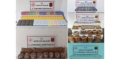 Aksu ve Alanya İlçelerinde Kaçak Tütün ve Tütün Mamullerine Yönelik Operasyon