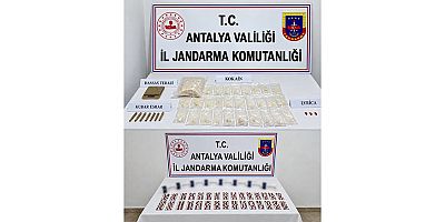 Aksu ve Manavgat İlçelerinde Uyuşturucu Operasyonu