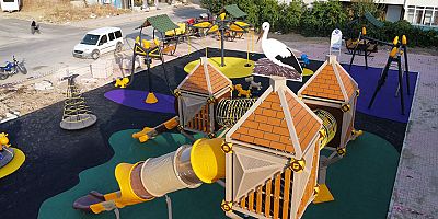 Aksu'ya yeni park alanları kazandırılıyor