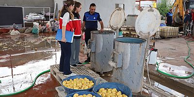 Aksu Zabıtasından hızlı müdahale