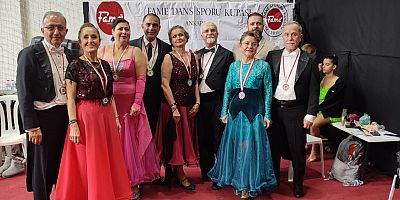 Aktif Yaşlı Merkezi Üyeleri dans yarışmasında 3’üncü oldu