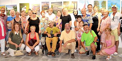 Aktif Yaşlı Merkezi üyelerinden muhteşem sergi