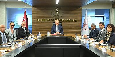 AKTOB Yönetim Kurulu, Kültür ve Turizm Bakanı Mehmet Nuri Ersoy’u Ziyaret Etti