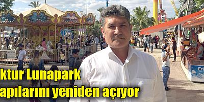 Aktur Lunapark kapılarını yeniden açıyor