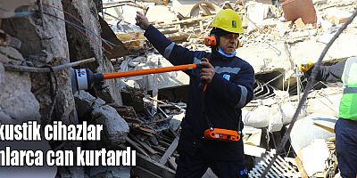 Akustik cihazlar onlarca can kurtardı