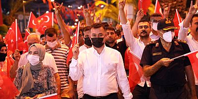 Alanya 15 Temmuz'da tek yürek oldu