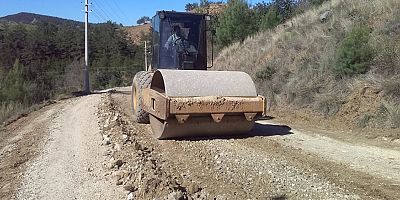Alanya Aliefendi yoluna bakım