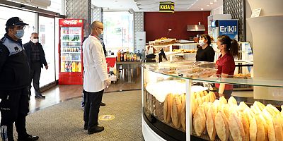 Alanya Belediye Zabıtası dükkan ve pazarlarda denetim yaptı