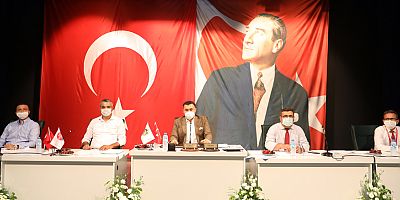 Alanya Belediyesi Ağustos ayı meclisi gerçekleşti