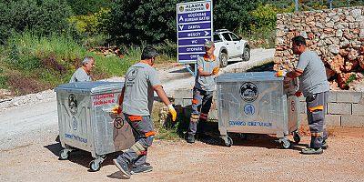 Alanya Belediyesi bayrama hazır: Ekipler 7/24 sahada