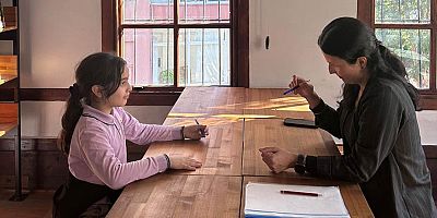 Alanya Belediyesi Çocuk Kütüphanesi'nde ritim grubu seçmeleri yapıldı