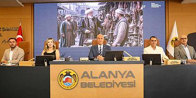 Alanya Belediyesi Eylül ayı Meclis Toplantısı yapıldı