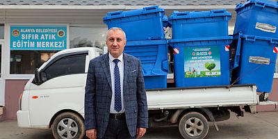 Alanya Belediyesi geri dönüşüm yatırımlarını sürdürüyor