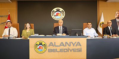 Alanya Belediyesi Haziran ayı Meclis Toplantısı yapıldı