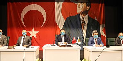 Alanya Belediyesi'nde 2021 yılının ilk meclisi gerçekleşti