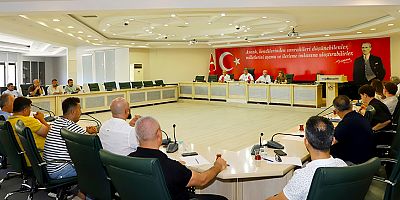 Alanya Belediyesi'nde iş sağlığı ve güvenliği kurulu toplantısı yapıldı