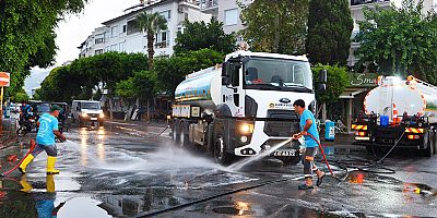 Alanya Belediyesi'nden adım adım temizlik