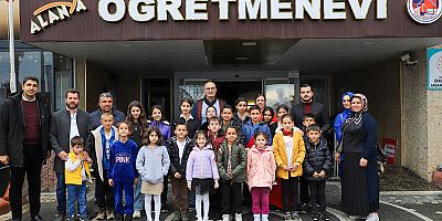 Alanya Belediyesi'nden çocuklar için unutulmaz gezi