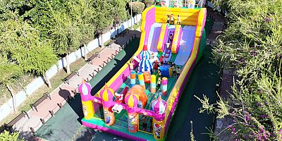 Alanya Belediyesi'nden çocuklara müjde: Balon Park yenilendi