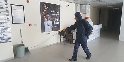 Alanya Belediyesi'nden dezenfeksiyon çalışmaları