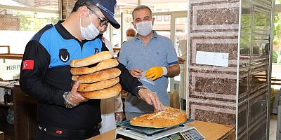 Alanya Belediyesi'nden fırınlara Ramazan denetimi