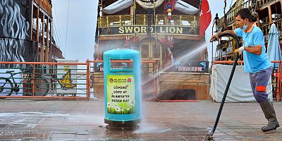 Alanya Belediyesi'nden kent genelinde hummalı çalışma