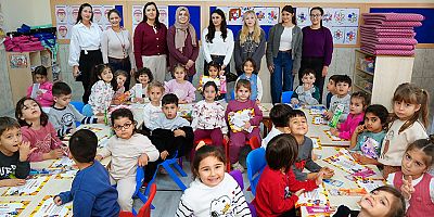 Alanya Belediyesi'nden minik öğrencilere hijyen eğitimi